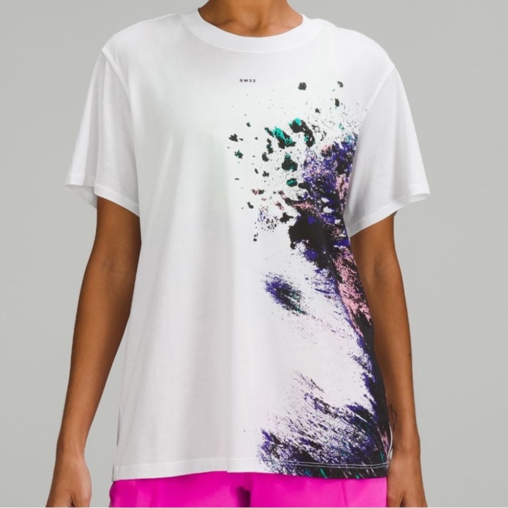 🍋Lululemon All Yours T-Shirt SeaWheeze 2022💋